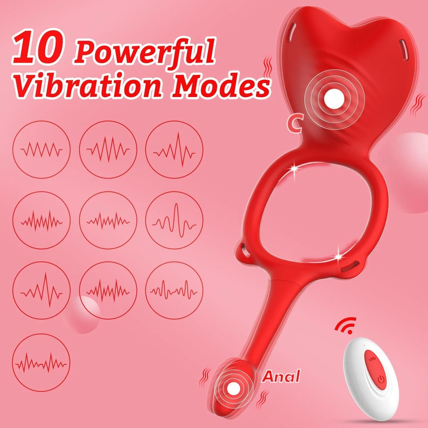 Wearable Panty Clitoral Anal Vibrator With Remote Control - Image 3