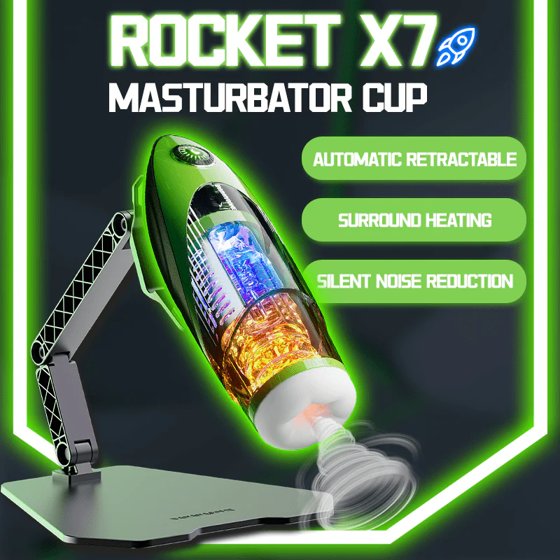 X7 Male Automatic Male Masturbator 10 Vibration Modes - Image 4