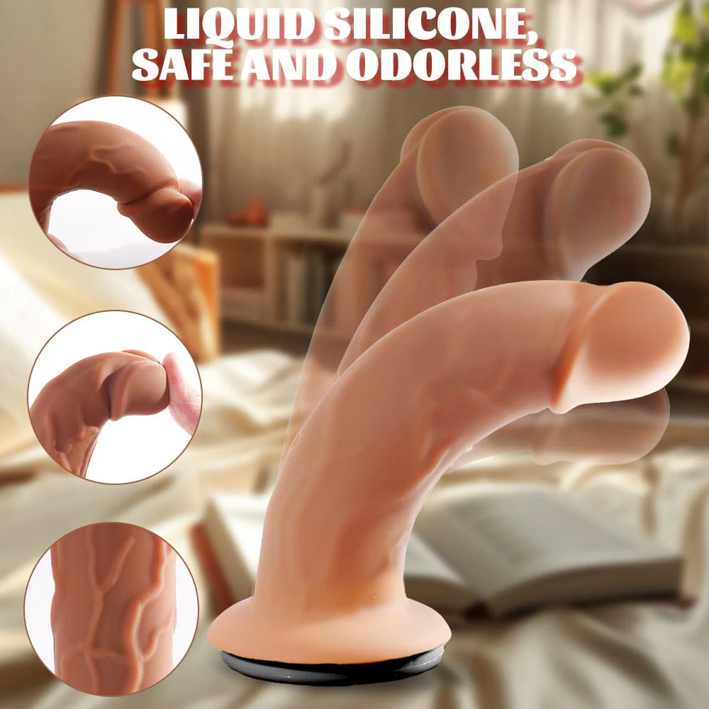 Yeain Wearable Double-headed Thrusting Dildo Vibrator For LGBT - Image 6