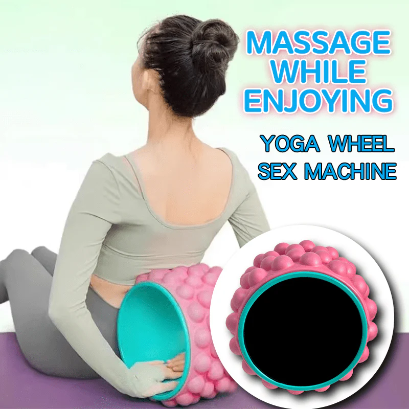 Yoga Wheel Simulated Penis Sex Machine Relieve Fatigue - Image 10