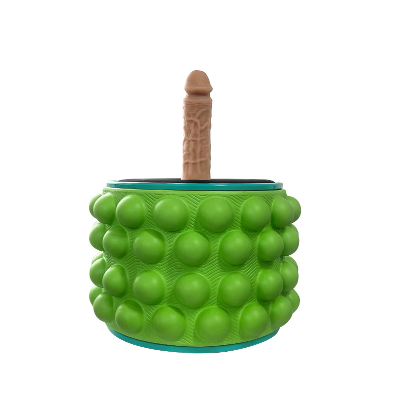 Yoga Wheel Simulated Penis Sex Machine Relieve Fatigue - Image 13