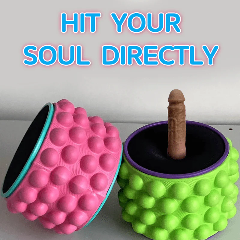 Yoga Wheel Simulated Penis Sex Machine Relieve Fatigue - Image 9
